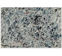 Matvsd Kohecs Póster y grabados retro de Jackson Pollock Jackson Pollock《Untitled》Arte mural en lienzo Pintura abstracta para el hogar Decoración mural 30x40cmx1 sin marco