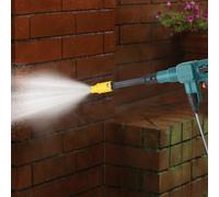 Matybobe Arandela de Alta Potencia Eléctrica sin Escobillas Portátiles 900PSI 62Bar 2 PCS Batería Recargable Hommespla Hander Gun de Agua para la Limpieza (Enchufe de la UE)