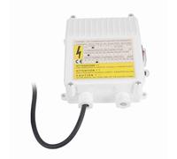 Matybobe Caja de Control de Bomba, Controlador Disyuntor Protección Térmica, Bombas Succión Domésticas Sumergibles Pozo Profundo (550W Enchufe europeo 220V)