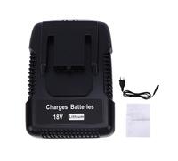 Matybobe Cargador de Batería de 18 V Cargador Batería Repuesto Herramientas Inalámbrico Indicador LED Química Dual 42 W 2.0 A con Protección (Enchufe Europeo 250V)