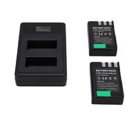 Matybobe Cargador USB Doble para Baterías de Cámara, Solución de Carga