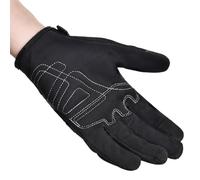 Matybobe de Motocicleta para Ciclismo de Carretera Anticaída con Pantalla Táctil Dedo Completo, Tejido Malla Transpirable, Protección Nudillos Silicona, Yemas los (M)