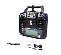 Matybobe FS-i6 AFHDS 2A 2,4 GHz 6 canales radiocontrol para helicóptero teledirigido con FS-iA6B 6 canales receptor PPM salida con conexión iBus