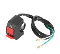 Matybobe Interruptor de Luz LED para Motocicleta para un Cómodo Control de Encendido/apagado en Manillares 22-25 Mm Todos los Motociclistas