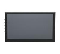 Matybobe Mini LCD Mini Portable de 7 Pulgadas Pantalla Táctil IPS HD Interfaz Multimedia Monitor Portátil con Altavoces Duales Jacks de Sonido Ideales para Usuarios de Que Viajan Plateado