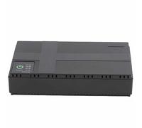 Matybobe Mini UPS De Respaldo De Batería, 10400mAh 5V 9V 12V 2A PoE 15V 24V 1A Fuente Alimentación Ininterrumpida Salida, Opciones Entrada Dual, Amplios Métodos Salida, (Enchufe Europeo)