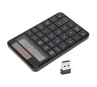 Matybobe Número Inalámbrico Función DE Calculadora DE Almohadillas 29 Keys 2.4Ghz Errgonomic Diseño ESCULO USB ISB y Techo NUMERICO DE Play Universal