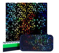 Matybobe Pet de Impresión de Doble Cara '' Estrellas '' Placa de Plataforma para K1 Max Ender-3 V3 Más Impresora 3D 3D 315 * 310 Mm Glosy Pet + PEI Surface