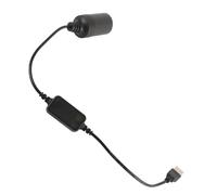 Matybobe Puerto USB 12V Encendedor de Cigarrillos de Coche Enchufe Adaptador Convertidor Cable Fácil Potencia Equipo Electrónico Grabadora Conducción Monitoreo Estacionamiento