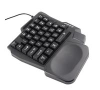 Matybobe Teclado de Juego con una Sola Mano Palma Ancha Impermeable Keyboard de una Sola Mano K13 para Juegos Móviles de Computadora