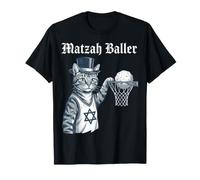 Matzah Baller, Gato con Sombrero de Copa, sumergiendo una Bola de matzá Camiseta