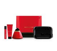 Mauboussin - Prestige 2024 In Red: Eau de Parfum 100 ml, leche corporal de 75 ml, spray de viaje de 20 ml y bolsa de hombro