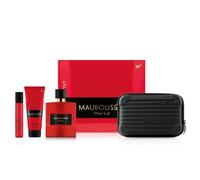 Mauboussin - Prestige 2024 Pour Lui In Red: Eau de Parfum 100 ml, gel de ducha 75 ml, spray de viaje 20 ml y bolsa de hombro
