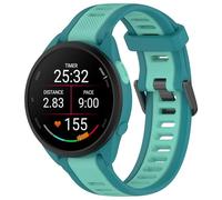 Maucoray Correa de reloj compatible con Garmin D2 Air X10/Bounce/Forerunner 165/168/245/645/158/55, correa de repuesto de silicona, silicona, Sin piedras preciosas