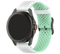 Maucoray Correa de reloj de 20 mm compatible con Amazfit GTS4 Mini/GTS 3/GTS 2/GTS 2e/Bip 3/GTS, para Garmin Forerunner 158/55/245/645, correa de silicona para mujeres y hombres, talla única, Acero