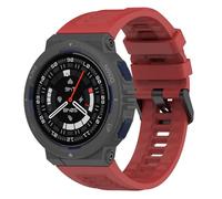 Maucoray Correa de reloj de silicona de repuesto compatible con Amazfit Active Edge A2212, Silicona