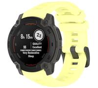 Maucoray Correa de reloj para Garmin Instinct E de 40 mm/45 mm, correa de silicona suave deportiva transpirable de repuesto para reloj Baracelet, 40MM, Silicona, No es una piedra preciosa