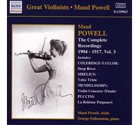 Maud Powell: The Complete Recordings 1904 - 1917, Vol. 3 (CD) (Importación USA)