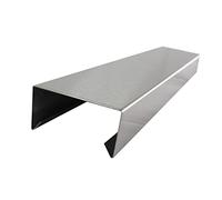 Mauerabdeckung 1,5mm Aluminio Ral 9016 Blanco Tráfico 1+ 1,5+ 2m Typ1 Attica Attikakappe (15/50/170/50 / 15mm 2m)