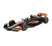 Mauetas de fundición a presión 1:24 For Equipo McLaren F1 MCL60 4# Lando Norris 81# Oscar Piastri Serie Modelos Automóviles Aleación Fundición A Presión Coleccionables(1-24 MCL60-4)