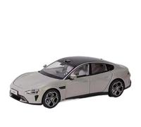 Mauetas de fundición a presión 1:24 For Modelo Coche Superdeportivo Xiaomi Su7 Juego Modelos Coche Aleación con Simulación Cola Flor Coche Colección Coleccionables(SU7 Titanium)