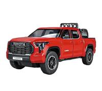 Mauetas de fundición a presión 1:24 For Toyota Tundra Modelo Coche Metal Modelo Camioneta Modelo Coche Aleación Fundición Presión Modelo Coche A Escala Coleccionables(Red)
