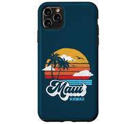 Maui Beach Hawaii Vintage Surf Throwback 80s Graphic Carcasa para iPhone 11 Pro MAX