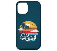 Maui Beach Hawaii Vintage Surf Throwback 80s Graphic Carcasa para iPhone 12/12 Pro