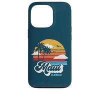 Maui Beach Hawaii Vintage Surf Throwback 80s Graphic Carcasa para iPhone 13 Pro