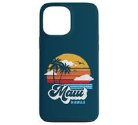 Maui Beach Hawaii Vintage Surf Throwback 80s Graphic Carcasa para iPhone 13 Pro MAX
