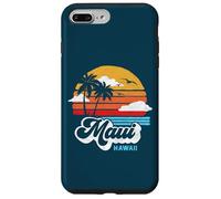 Maui Beach Hawaii Vintage Surf Throwback 80s Graphic Carcasa para iPhone 7 Plus/8 Plus