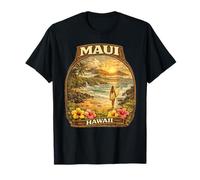Maui Hawaii Luna de Miel Maui Vacaciones Maui Souvenir Camiseta