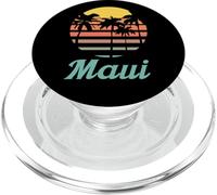 Maui Hawaii Vintage Sunset PopSockets PopGrip para MagSafe