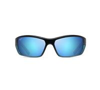 MAUI JIM Barrier Reef Gafas, Blue w/Turquoise, 62-15-120 Unisex Adulto
