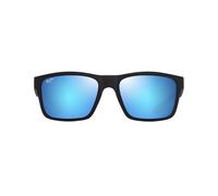 MAUI JIM BLUE HAWAII THE FLATS MATTE BLACK W/BLUE