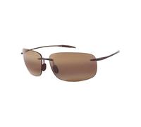Maui Jim Breakwall Gafas de sol sin montura clásicas, polarizadas, unisex, jóvenes adultos