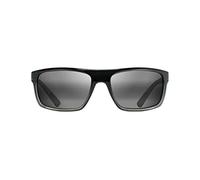 MAUI JIM Byron Bay Gafas, Matte Black Rubber, 62-18-125 Unisex Adulto