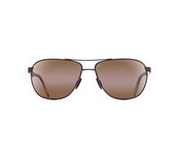 Maui Jim Castles Gafas, Matte Chocolate, 62-15-140 Unisex Adulto