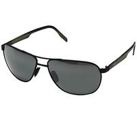 MAUI JIM GREY CASTLES BLACK MATTE