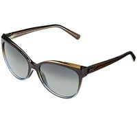 MAUI JIM GREY 'OLU'OLU TRANS DARK CHOC W/BLUE