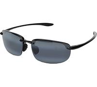 Maui Jim Hookipa Gafas, Gloss Black, 64-14-145 Unisex Adulto