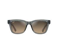 MAUI JIM Hanohano Gafas, Shiny Trans Dark Grey, 53-17-145 Unisex Adulto