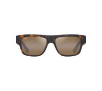 Maui Jim Kokua Gafas, Matte Dark Havana, 54-16-140 Unisex Adulto