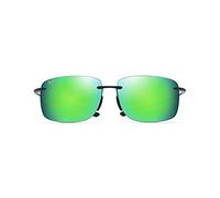 Maui Jim Hema Gafas, Black Matte, 62-14-145 Unisex Adulto