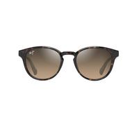 MAUI JIM Hiehie Gafas, Shiny Dark Havana w/Trans Yllw, 50-20-145 Unisex Adulto