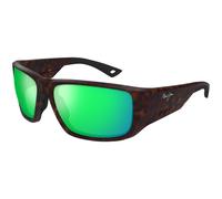 Maui Jim Hombre Maui Jim MJ0664SA 004 Gafas de sol Inyectado la Habana Verde Cuadrada