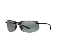 Maui Jim Hombre Sunglass Banyans - Color del Marco: Rootbeer, Color de la Lente: Espejo gris polarizado
