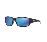 Maui Jim Hombre Sunglass Local Kine - Color del Marco: Negro, Color de la Lente: Blue Hawaii