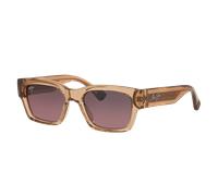 Maui Jim Hombre Sunglass MJ0642S - Color del Marco: Marrón, Color de la Lente: Rosa polarizado