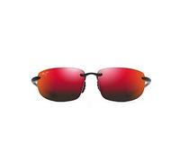 Maui Jim Hookipa Gafas, Black Matte, 64-14-145 Unisex Adulto